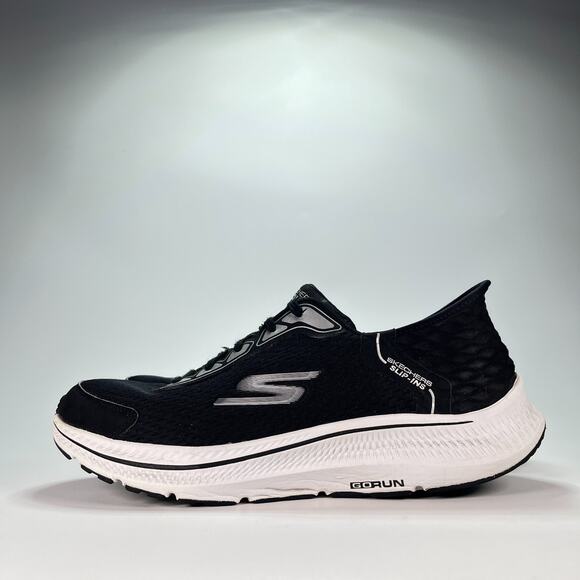 Skechers Hands Free GO RUN Consistent 2.0 Black Running Shoes 220863 Men's Sz 13 - Picture 4 of 11
